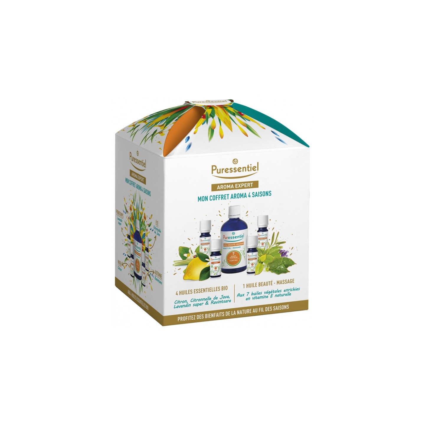 Puressentiel Aroma Expert Coffret Aroma 4 saisons - 5 produits