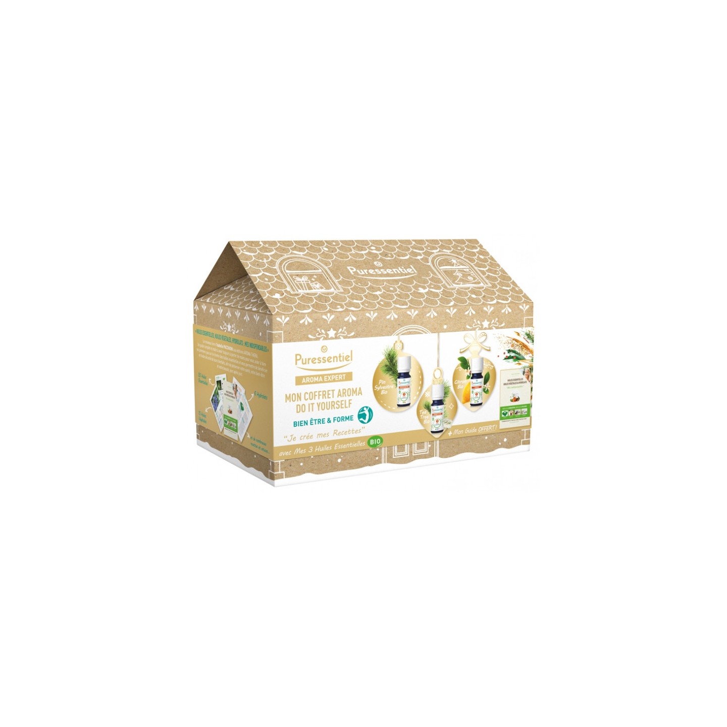 Puressentiel Aroma Expert Mon Coffret Aroma Do It Yourself Rituel bien-être et forme Bio