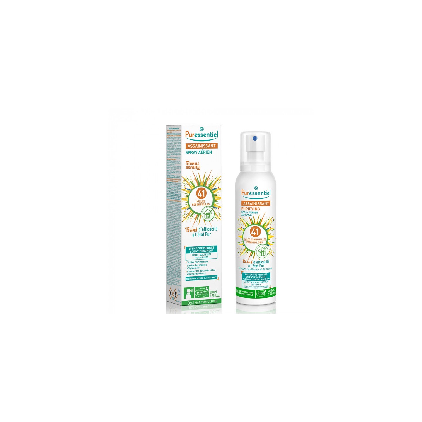 Puressentiel Assainissant Spray aérien 41 huiles essentielles - 200ml