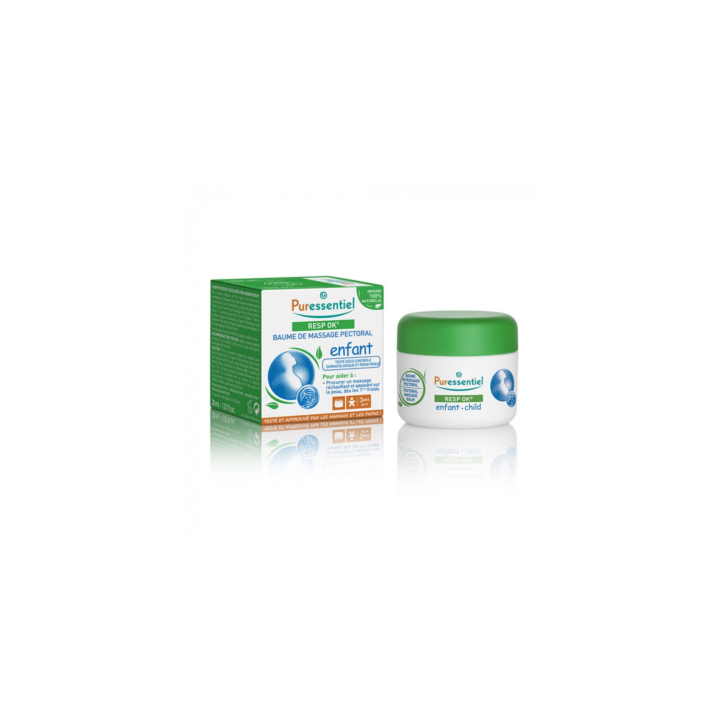 Puressentiel Baume de massage pectoral Enfant Resp'OK - 60ml