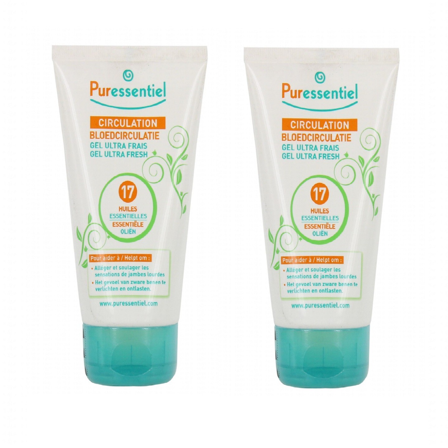 Puressentiel Gel Circulation ultra frais 2x125ml