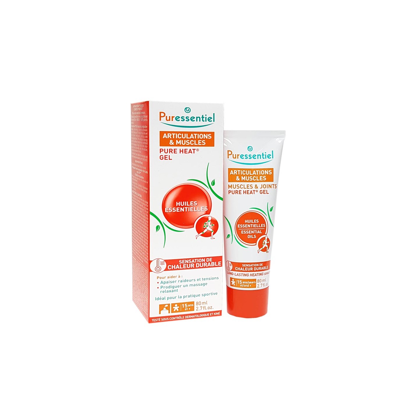 Puressentiel Gel Pure Heat articulations & muscles - 80ml