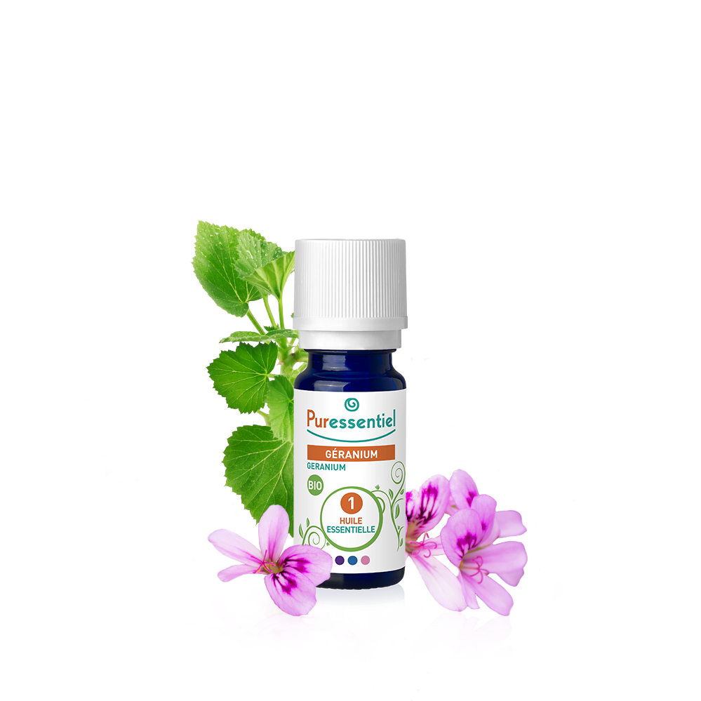 Huile Essentielle Géranium BIO