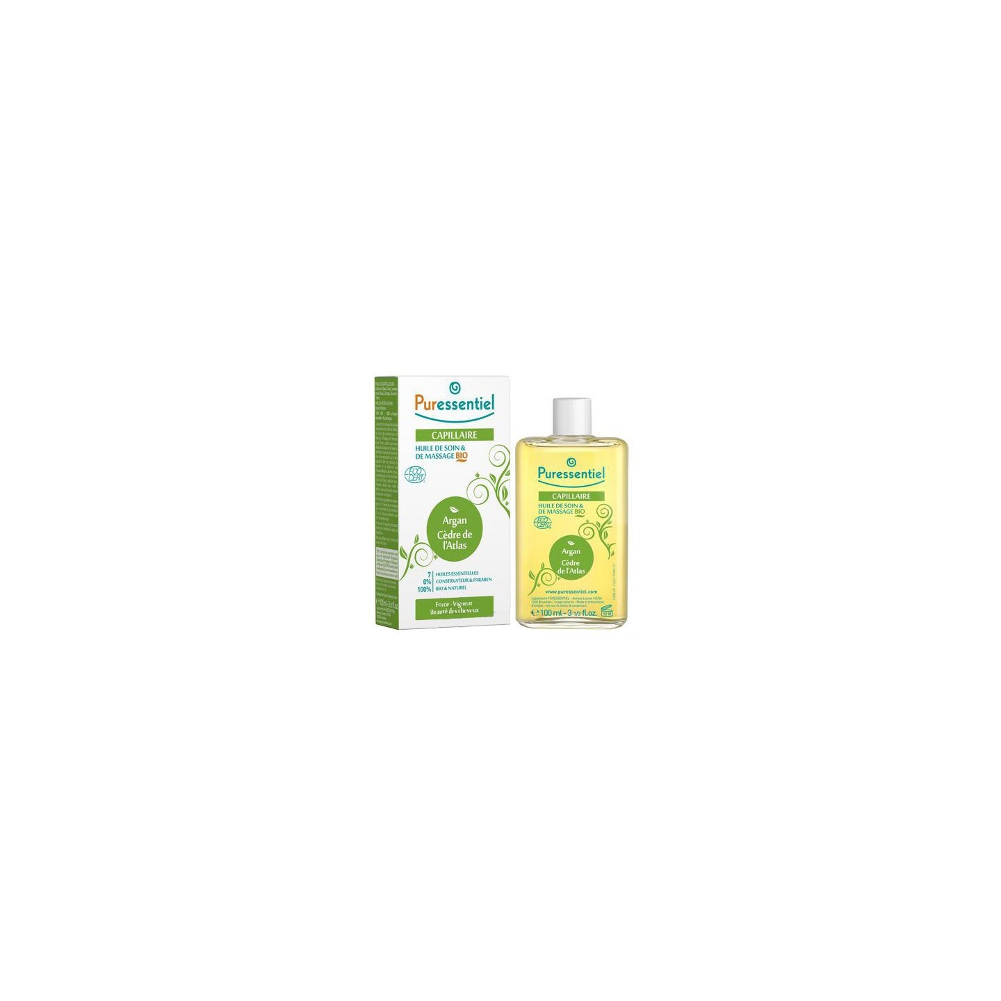Puressentiel huile de soin capillaire bio 100ml