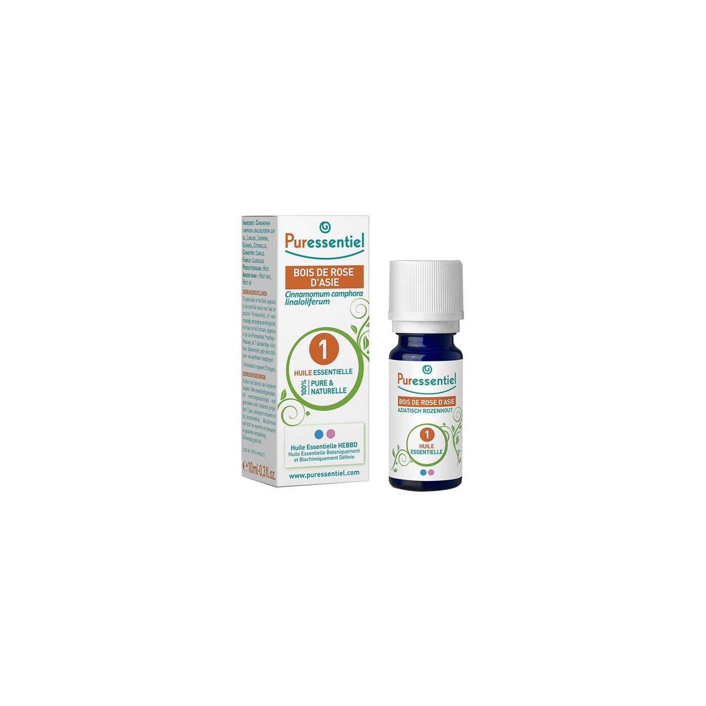 Puressentiel Huile essentielle Bois de Hô Bio - 10ml