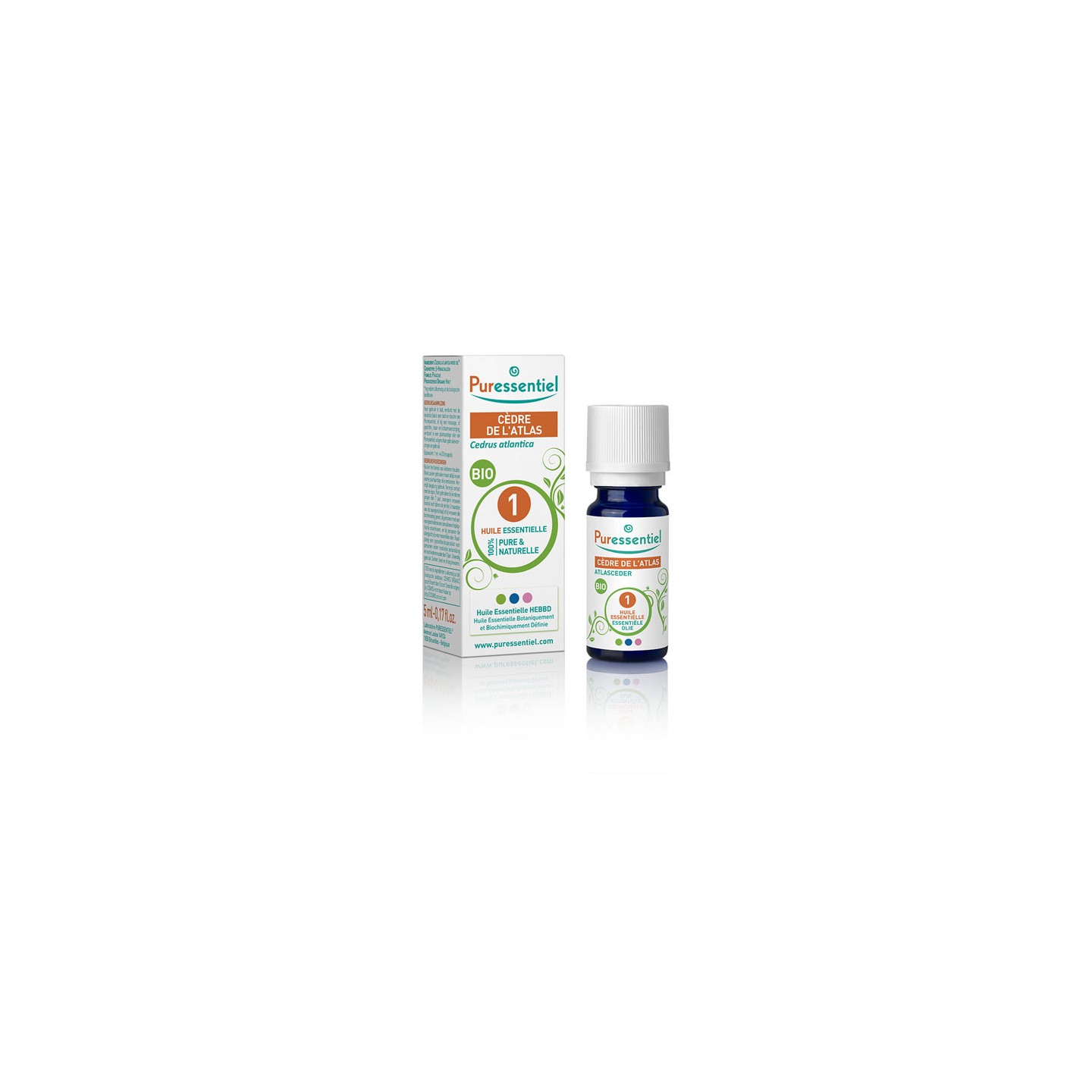 Puressentiel Huile essentielle Cedre de l'atlas bio 5ml