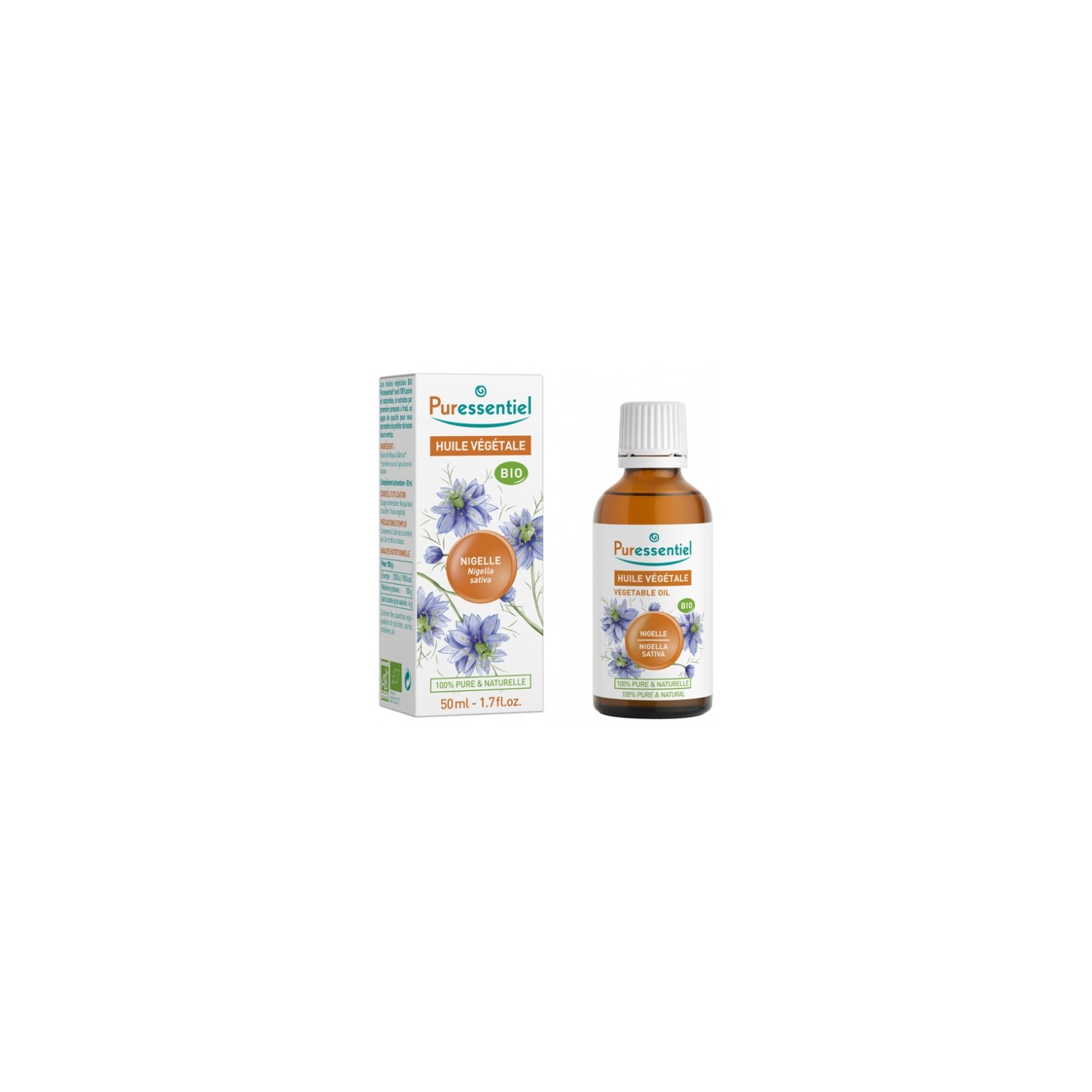 Puressentiel Huile végétale de Nigelle Bio - 50ml