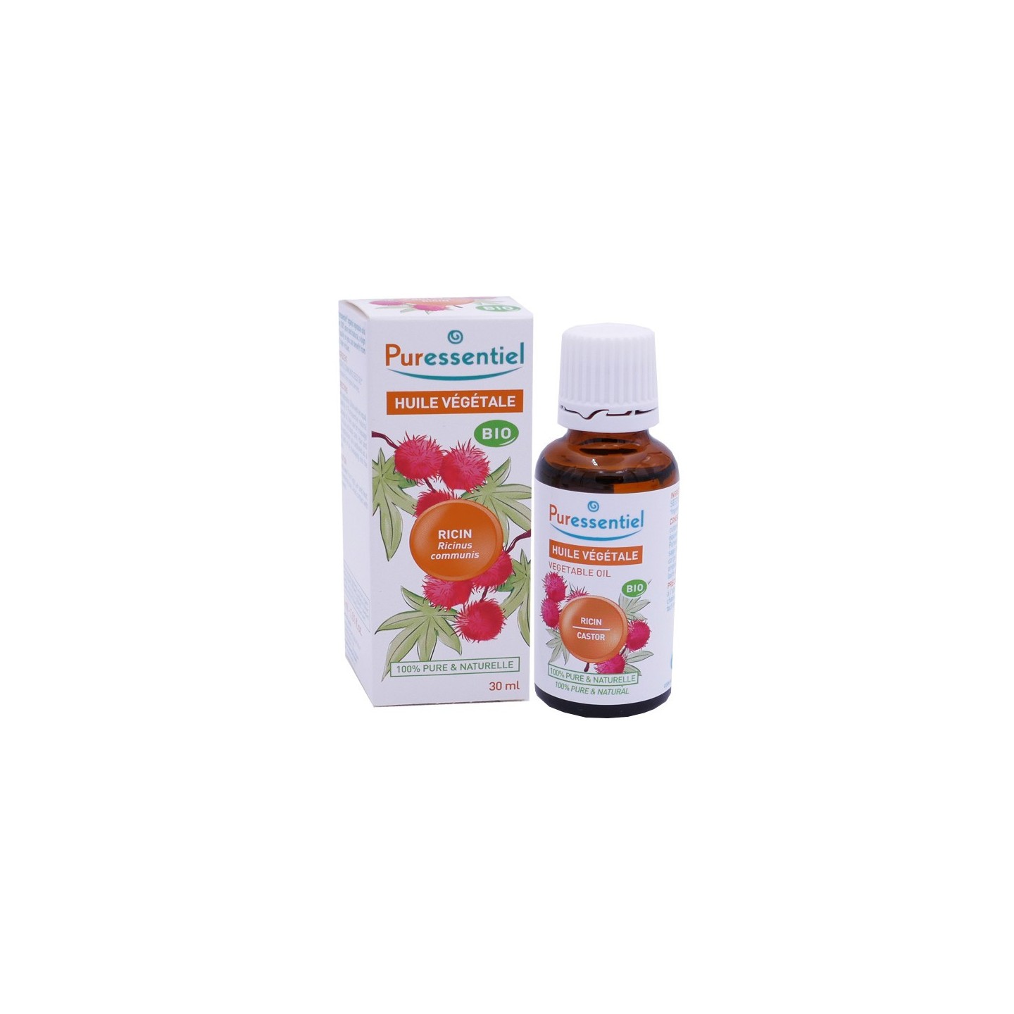 Puressentiel Huile végétale de ricin Bio - 30ml