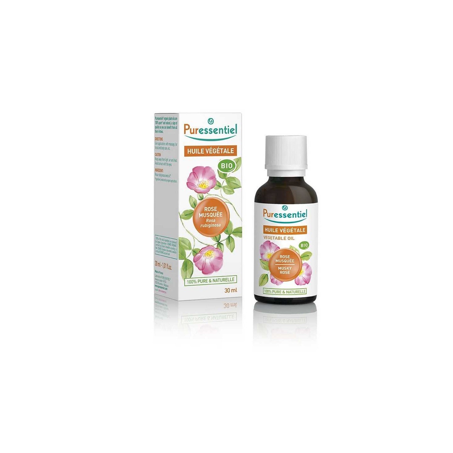 Puressentiel Huile végétale de Rose musquée Bio - 50ml