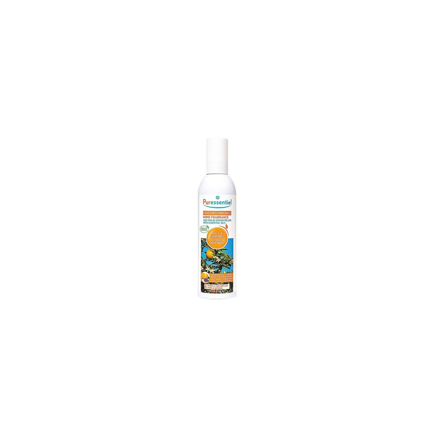 Puressentiel parfum d'ambiance douceur d'agrumes 90 ml