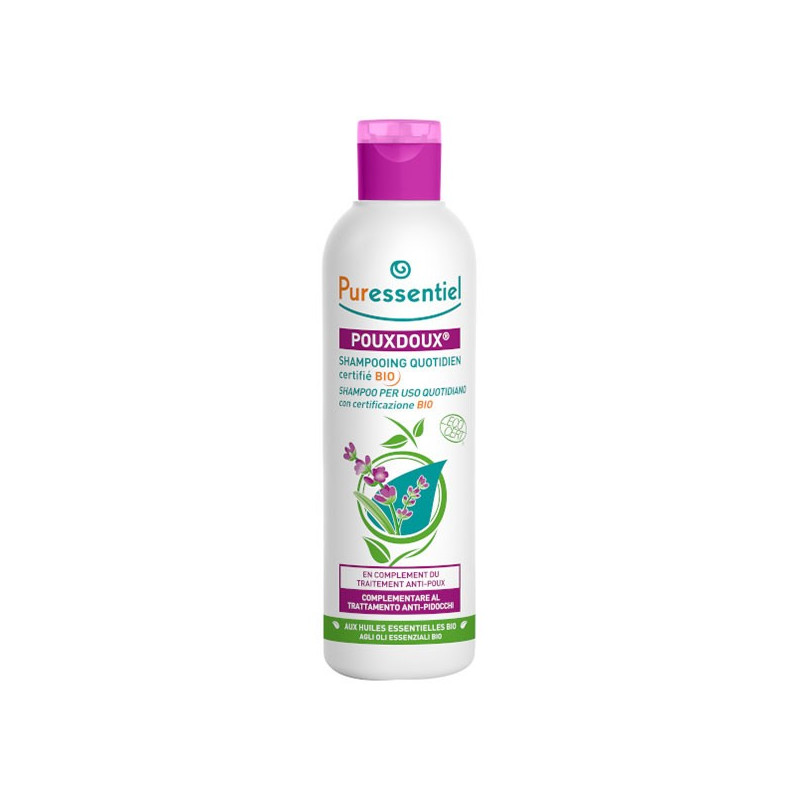 Puressentiel Pouxdoux Shampooing Quotidien Bio 200 ml