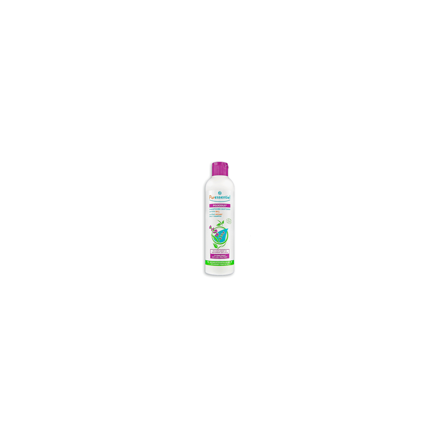 Puressentiel POUXDOUX shampooing bio 200ml