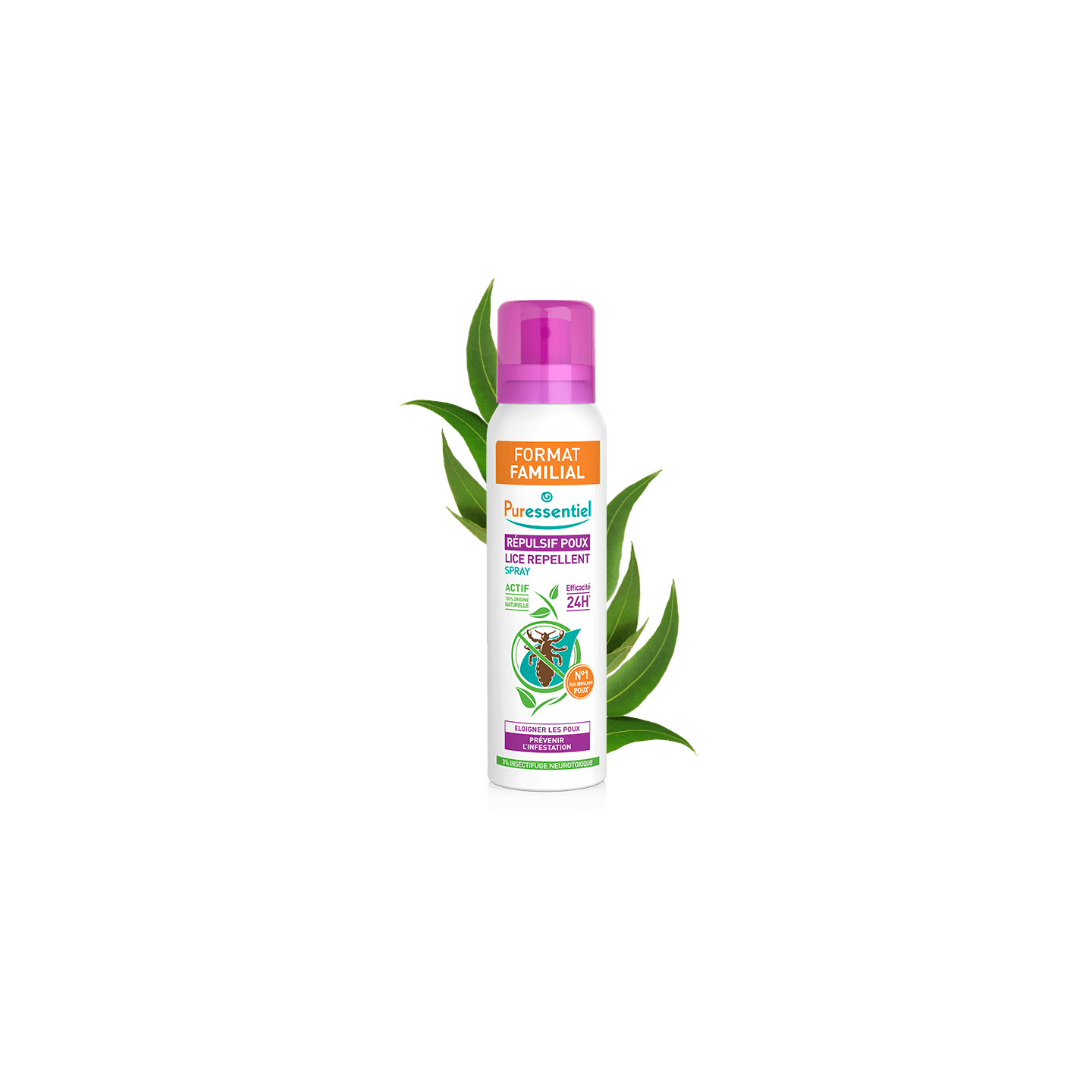 Puressentiel repulsif poux spray 200 ml