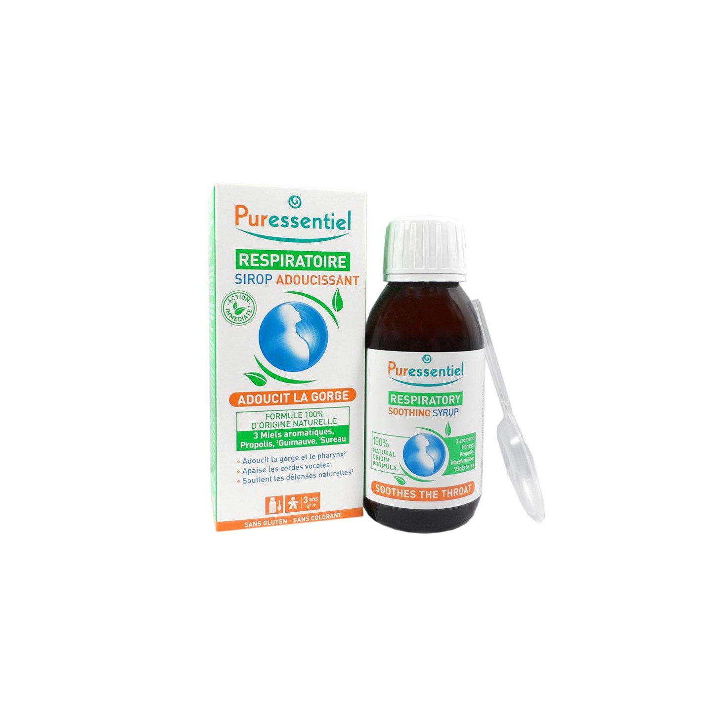 Puressentiel respiratoire sirop adoucissant 125 ml
