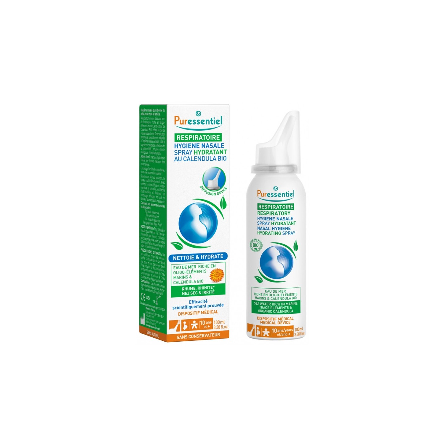Puressentiel Spray hydratant au Calendula Bio - 100ml