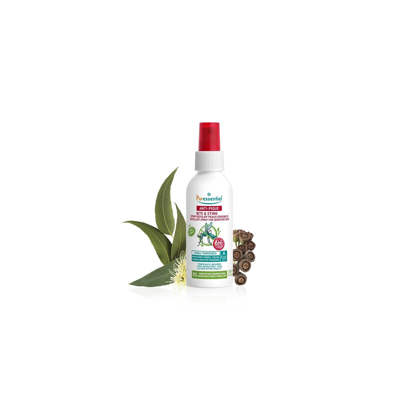 Puressentiel Spray répulsif peaux sensibles - 100ml