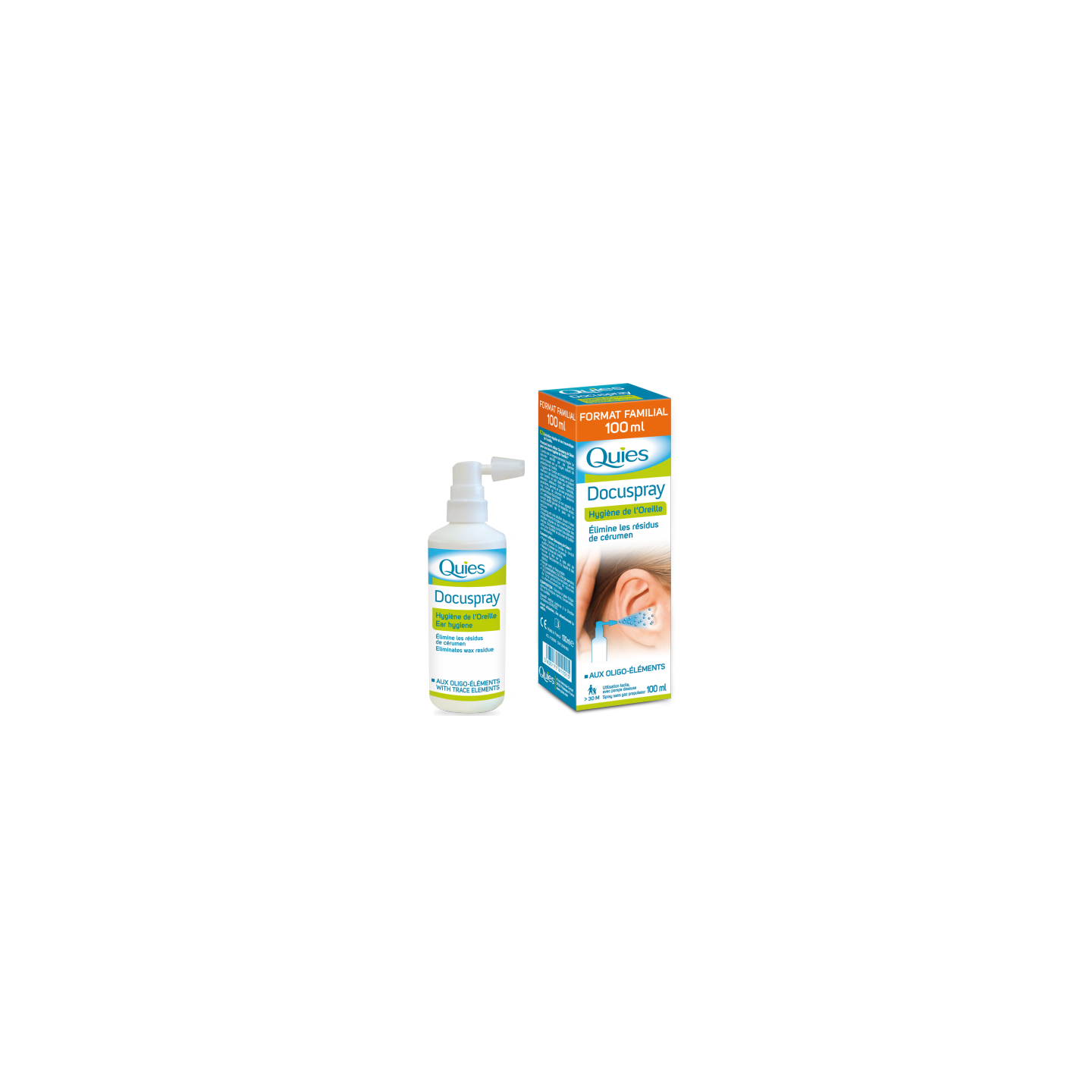 Quies Docuspray Oreilles 100ml