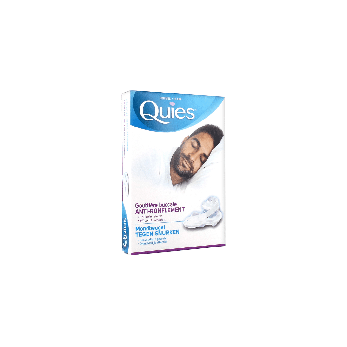 Quies Gouttière buccale anti-ronflement