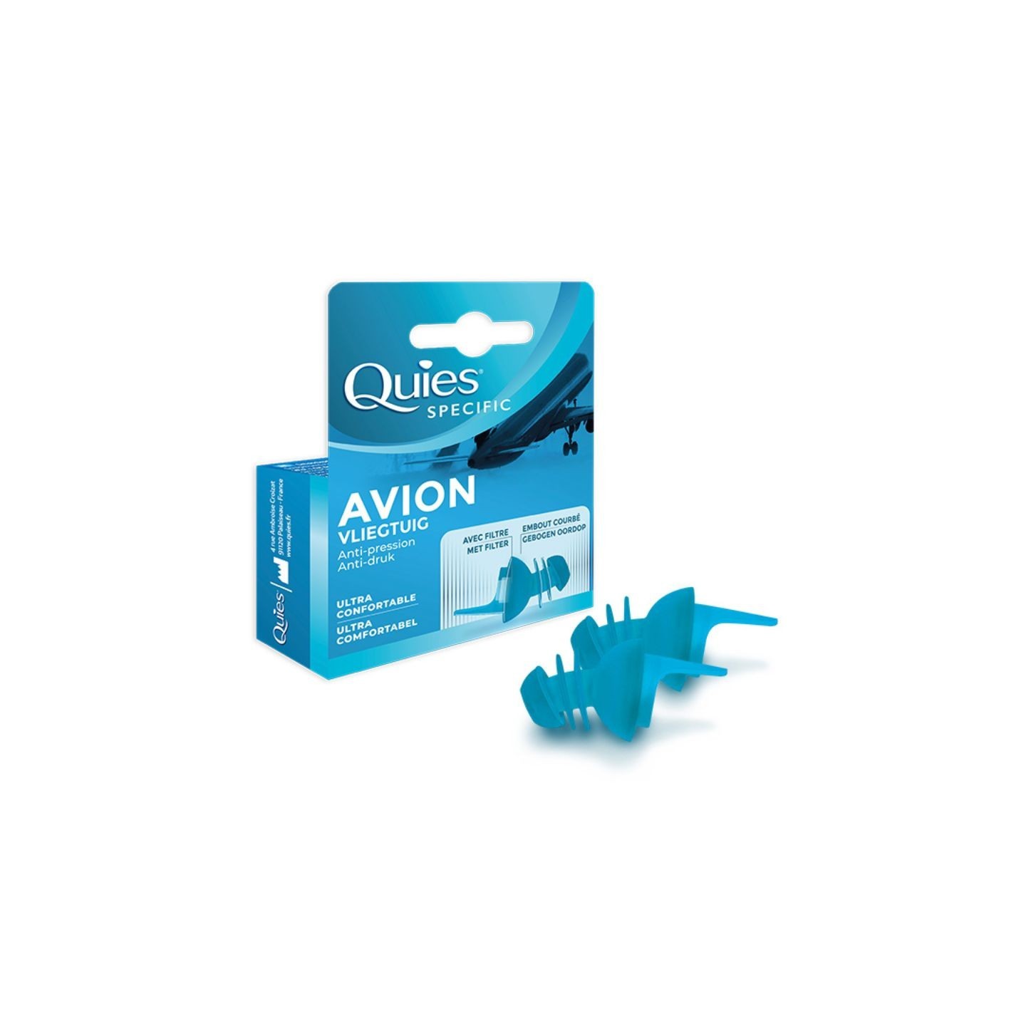 Quies Specific Protection auditive avion - 1 Paire