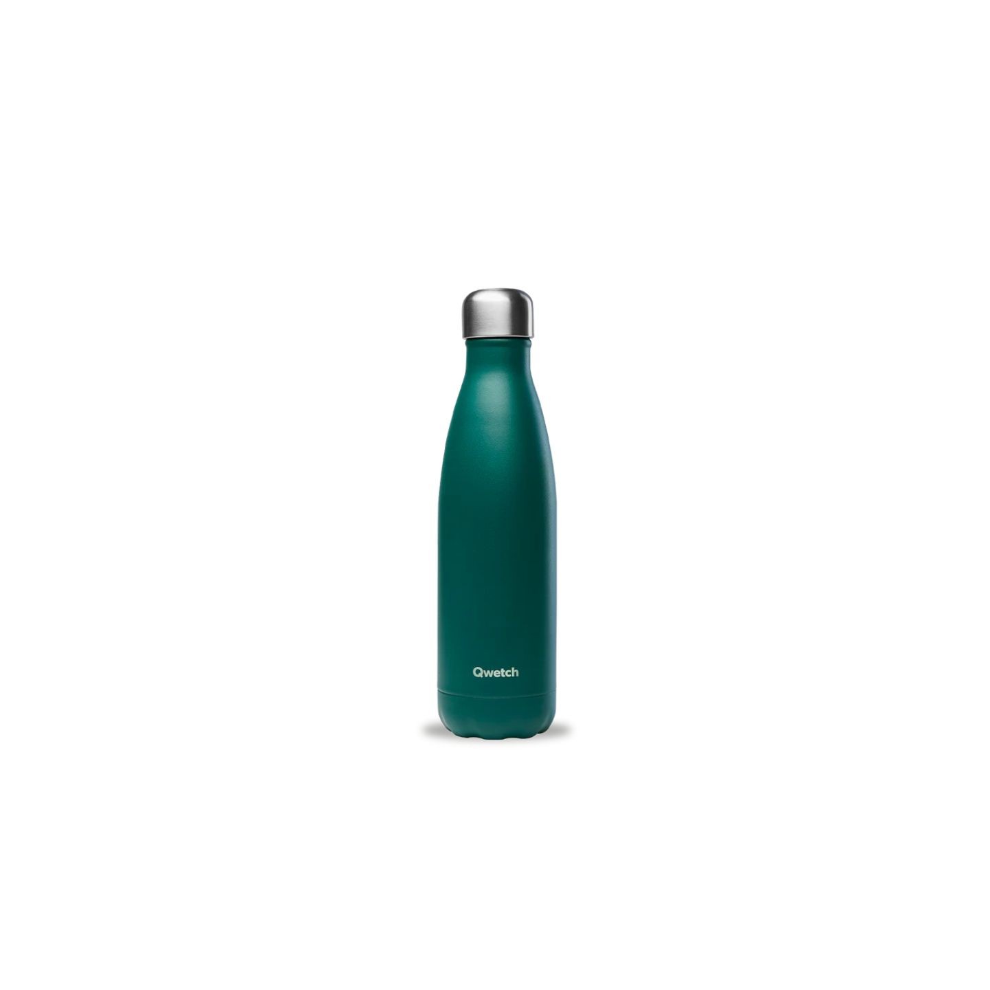 Qwetch Originals Matt Bouteille isotherme vert émeraude - 500ml