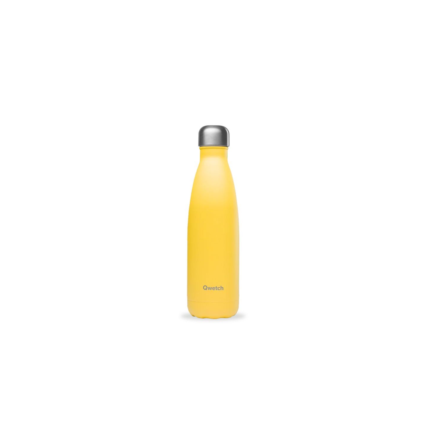 Qwetch Originals Pop Bouteille isotherme jaune - 500ml
