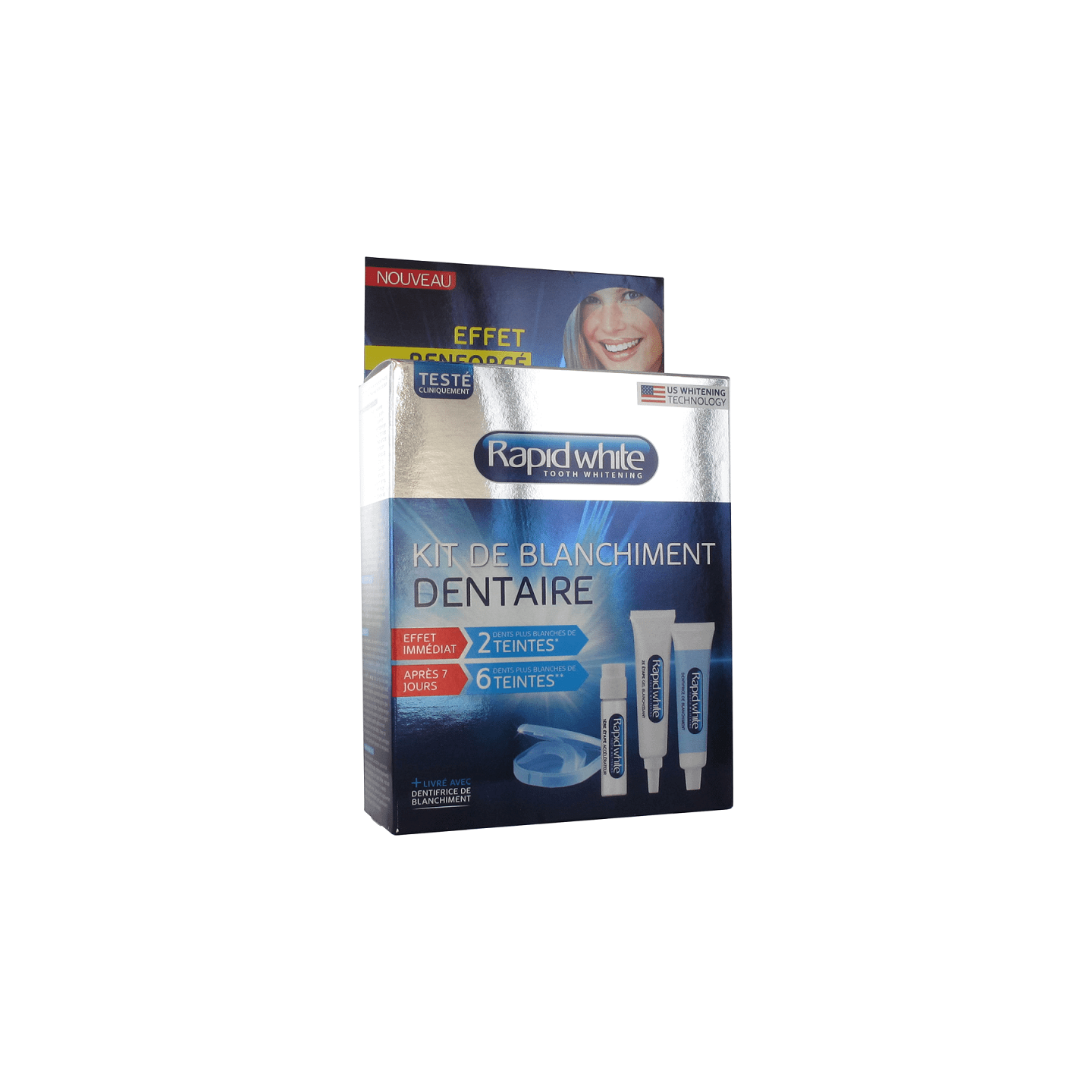 Rapid White Kit de blanchiment dentaire - 1 semaine