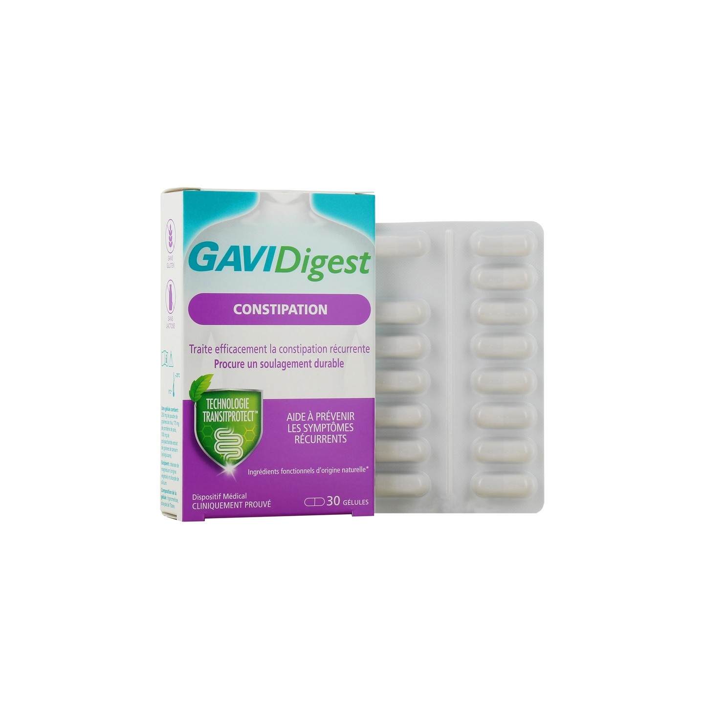 Reckitt & Benckiser GAVIDigest Constipation - 30 gélules
