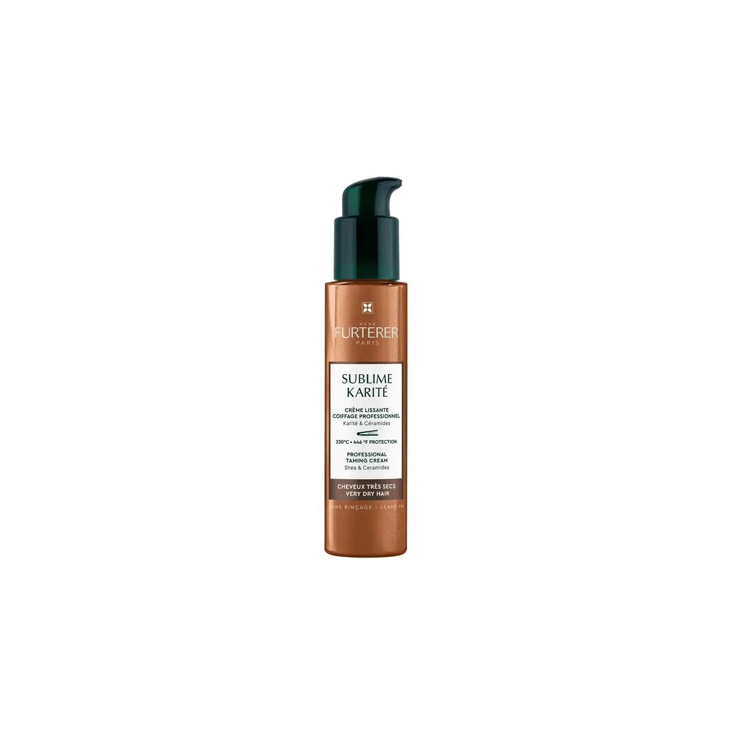 René Furterer Sublime Karité Crème lissante coiffage professionnel cheveux très secs - 100ml