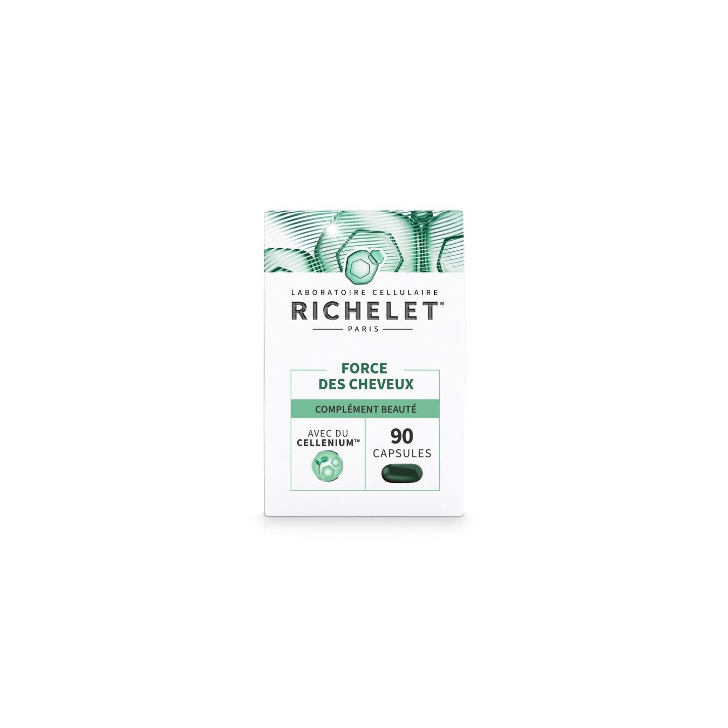 Richelet Force des cheveux - 90 capsules