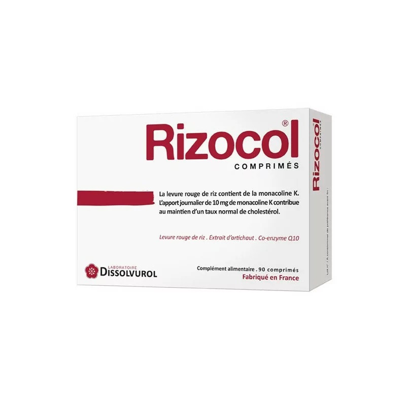 Dissolvurol Rizocol 90 comprimés