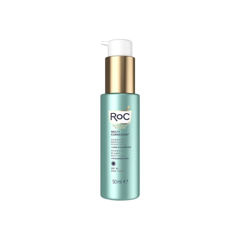 Pharmacie Bastille - ROC Multi Correxion crème hydratante + Hydrater Repulper SPF30 50ml
