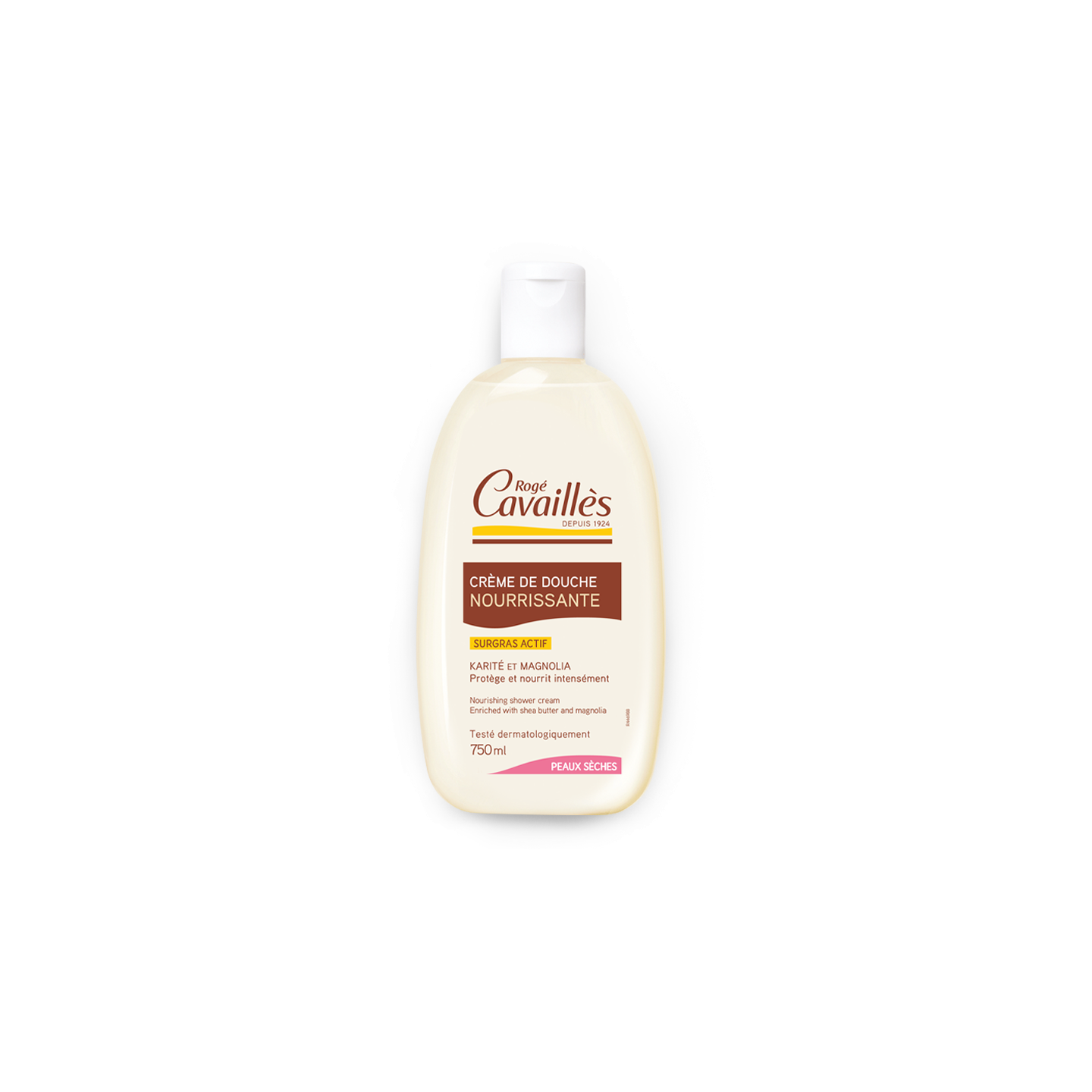 Rogé Cavaillès Crème de douche nourrissante karité et magnolia - 750ml