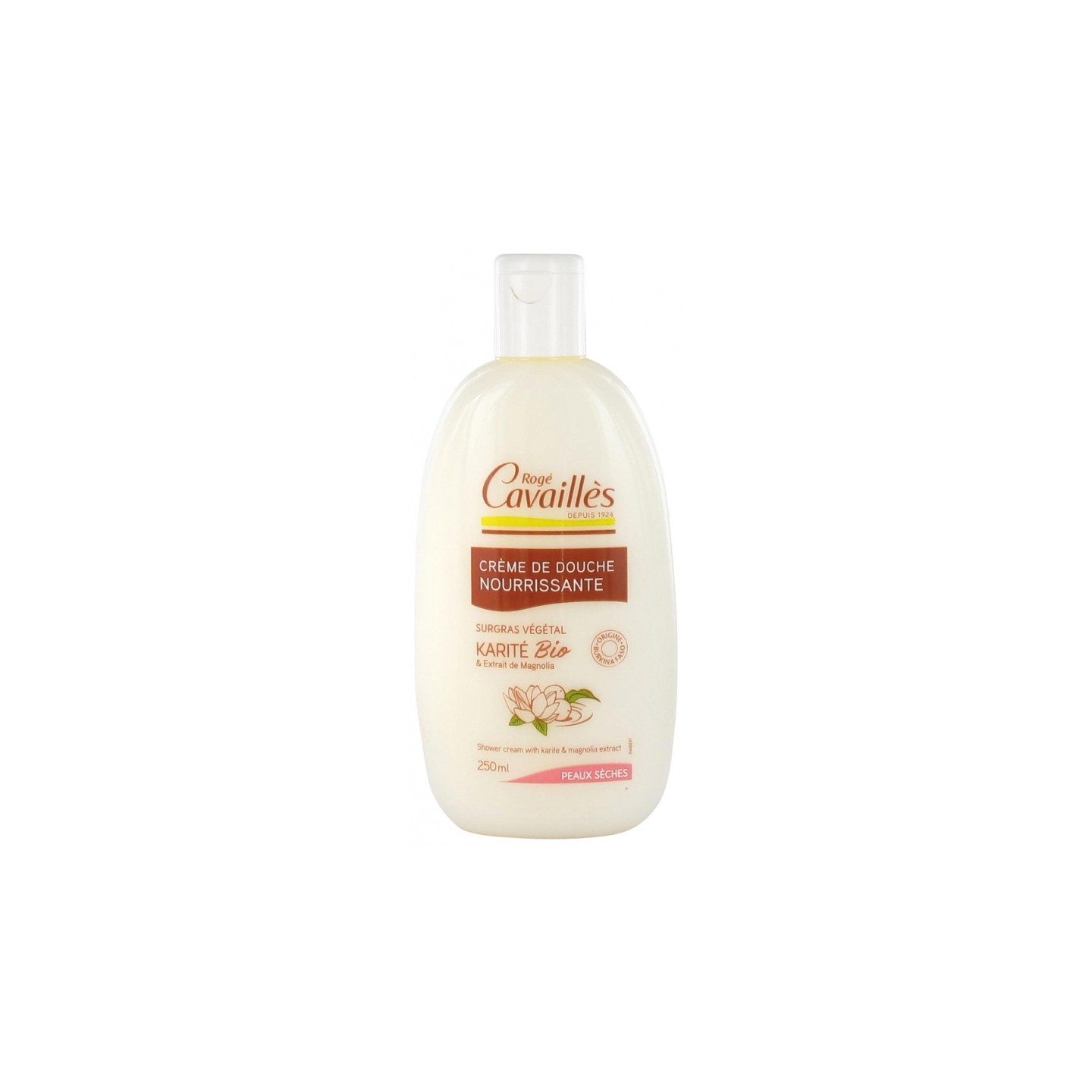 Rogé Cavaillés Crème douche Karité et magnolia. 250 ml