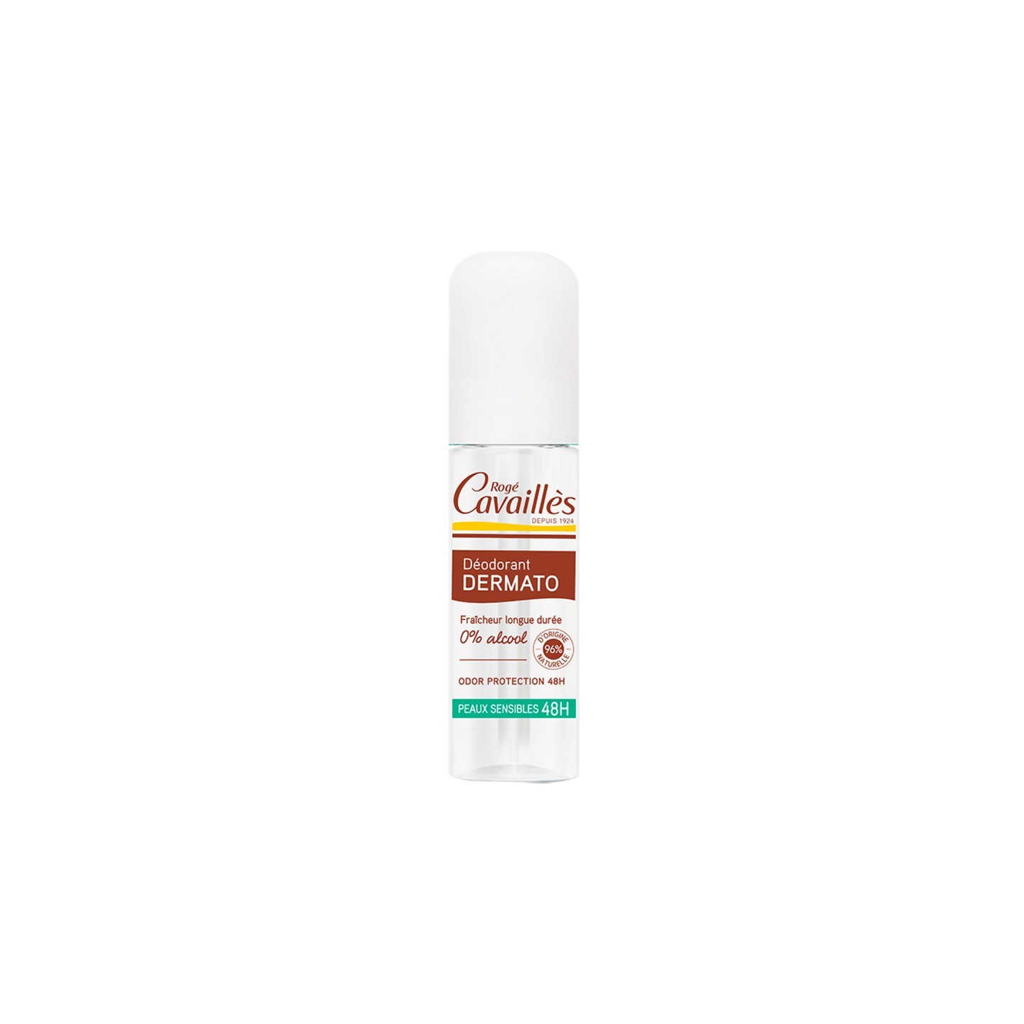 Rogé Cavaillès Déodorant Dermato peaux sensibles 48h vaporisateur - 80ml