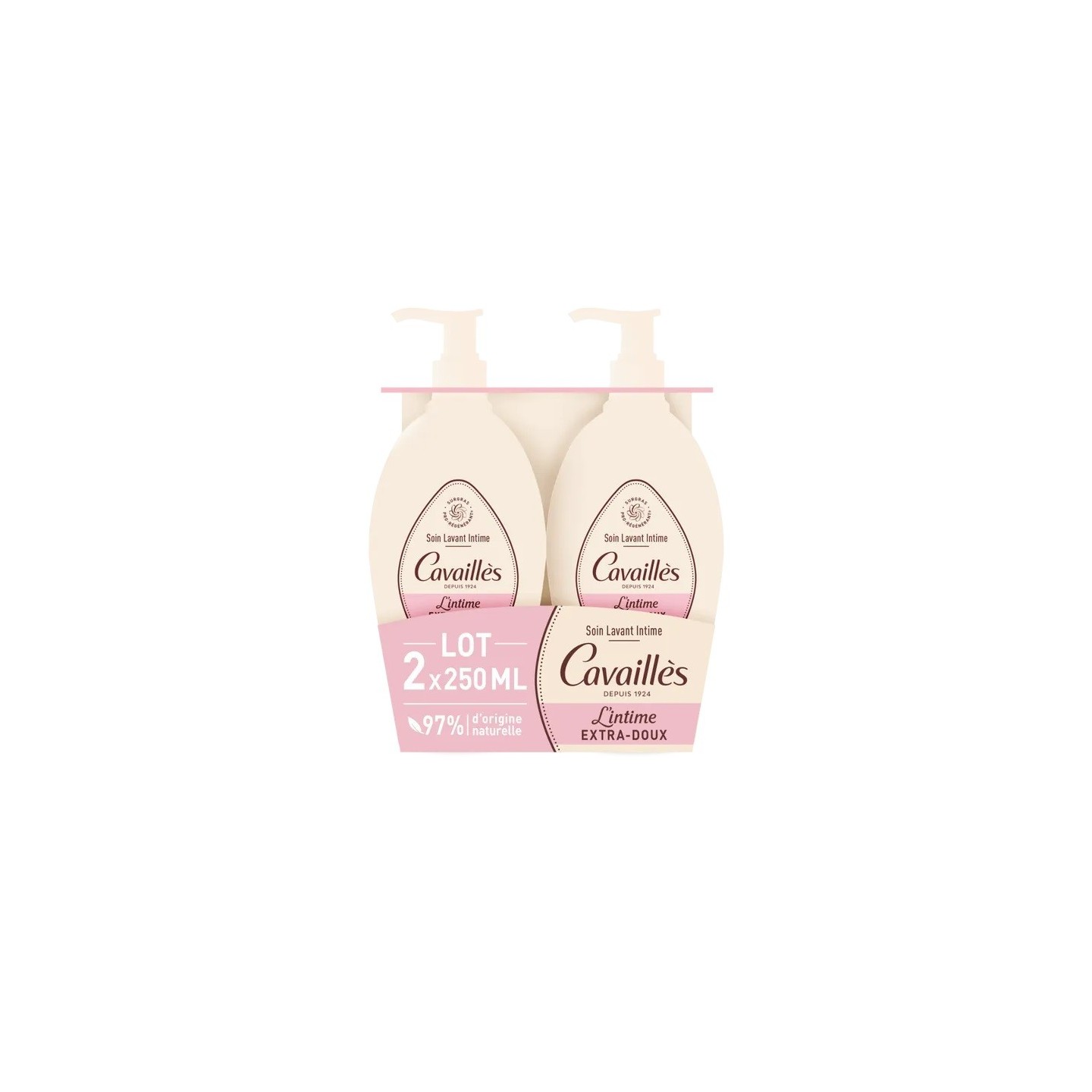 Rogé Cavaillès L'intime Extra-Doux Soin lavant intime extra-doux - 2x250ml