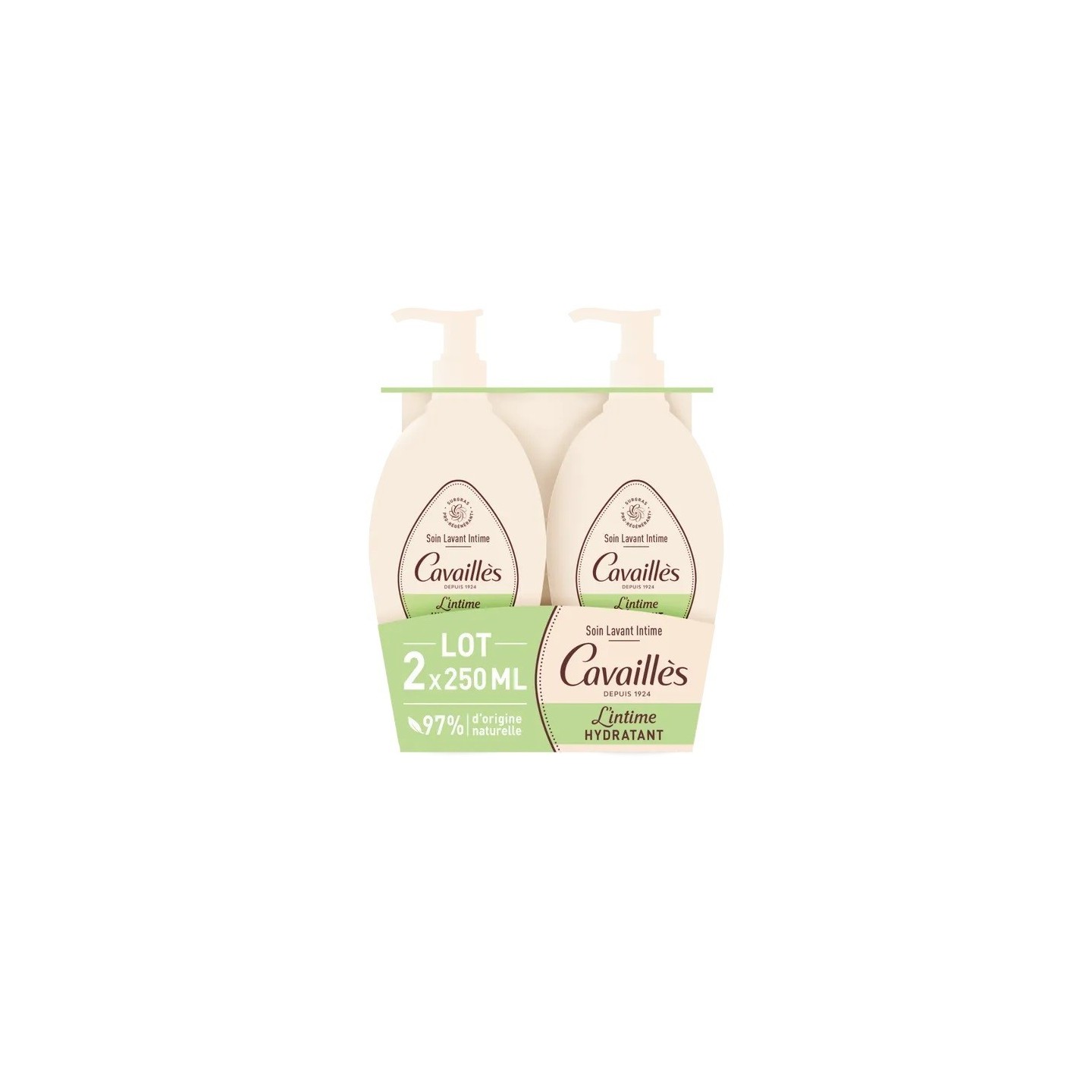 Rogé Cavaillès L'intime hydratant Soin lavant intime hydratant - 2x250ml