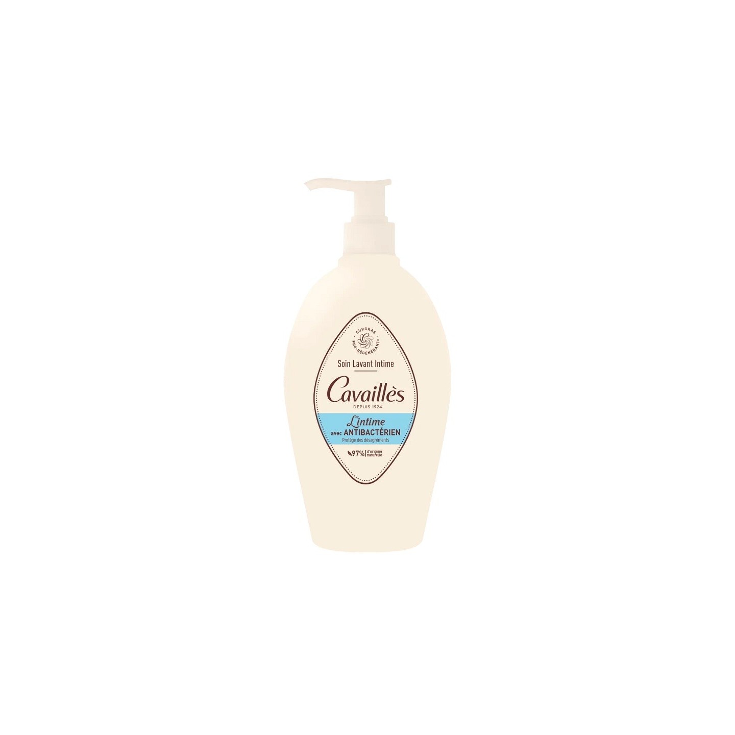 Rogé Cavaillès L'intime Soin lavant intime avec antibactérien - 500ml