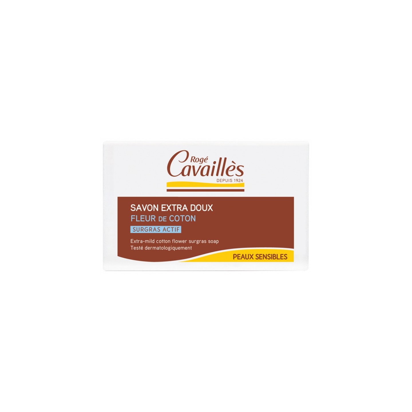 Rogé Cavaillès Savon surgras Fleur de coton - 250g