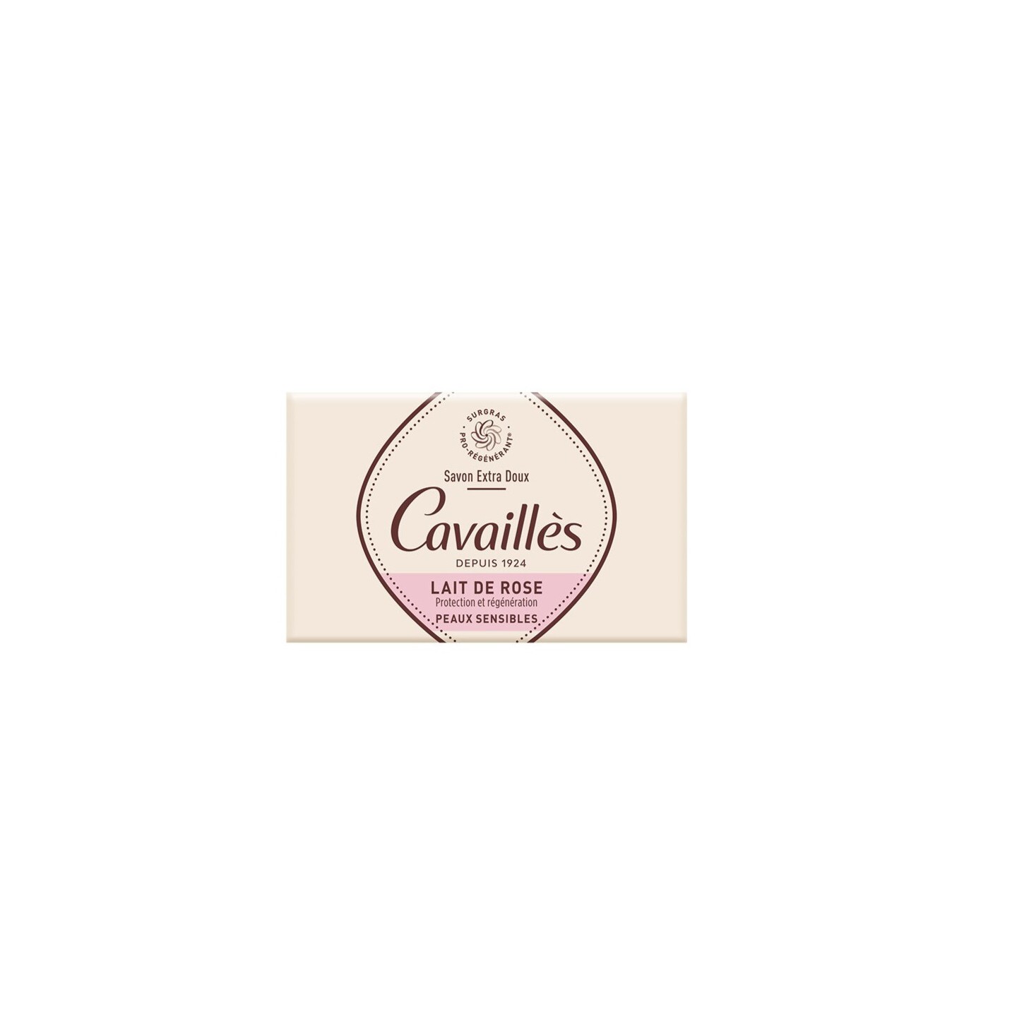 Rogé Cavaillès Savon surgras Lait de Rose - 150g