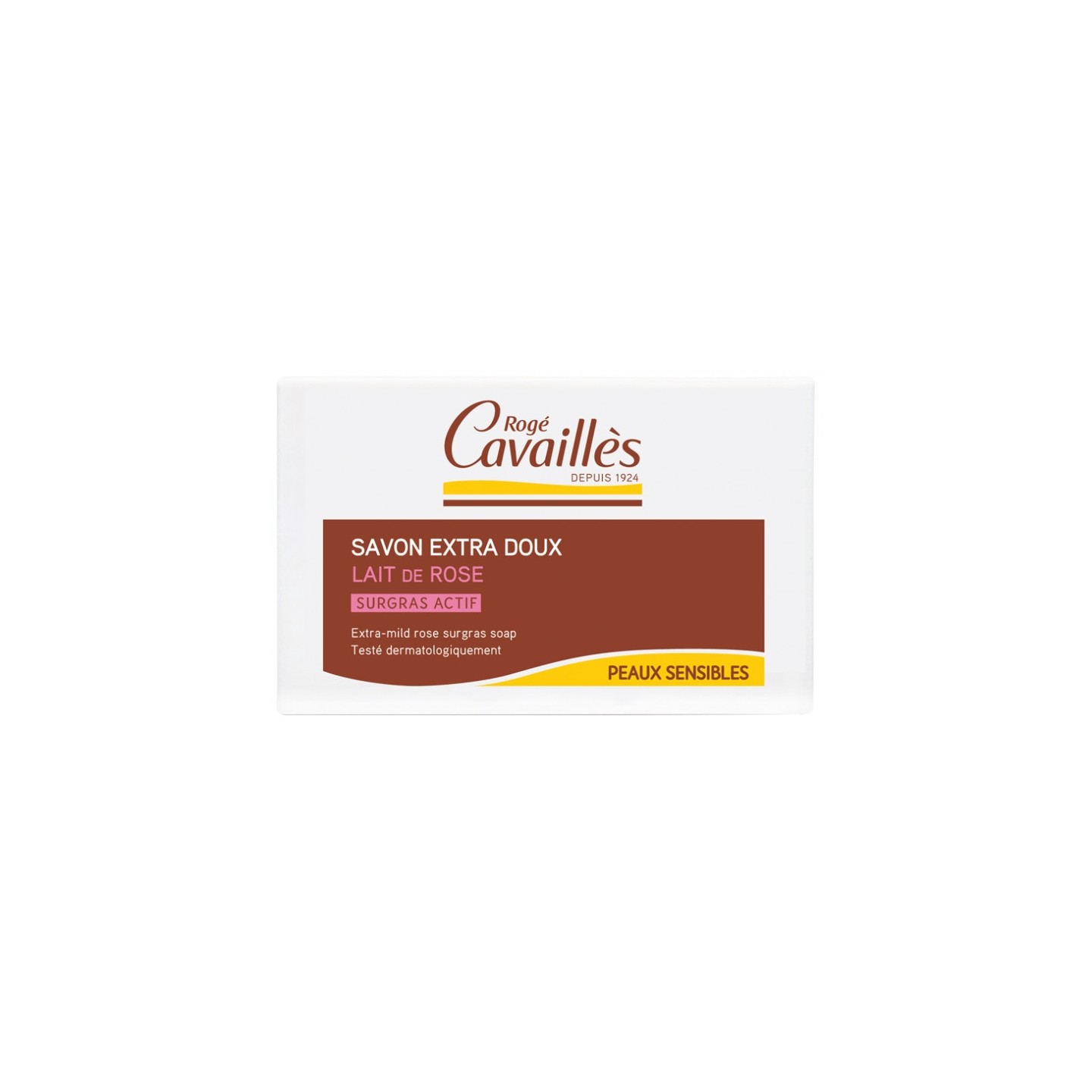 Rogé Cavaillès Savon surgras Lait de Rose - 250g