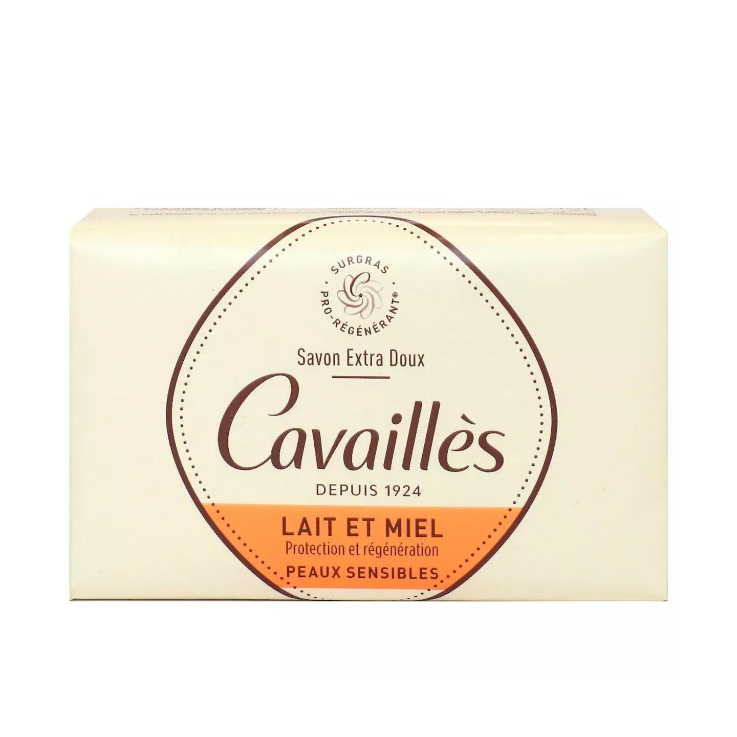 Rogé Cavaillès Savon surgras lait et miel - 150g