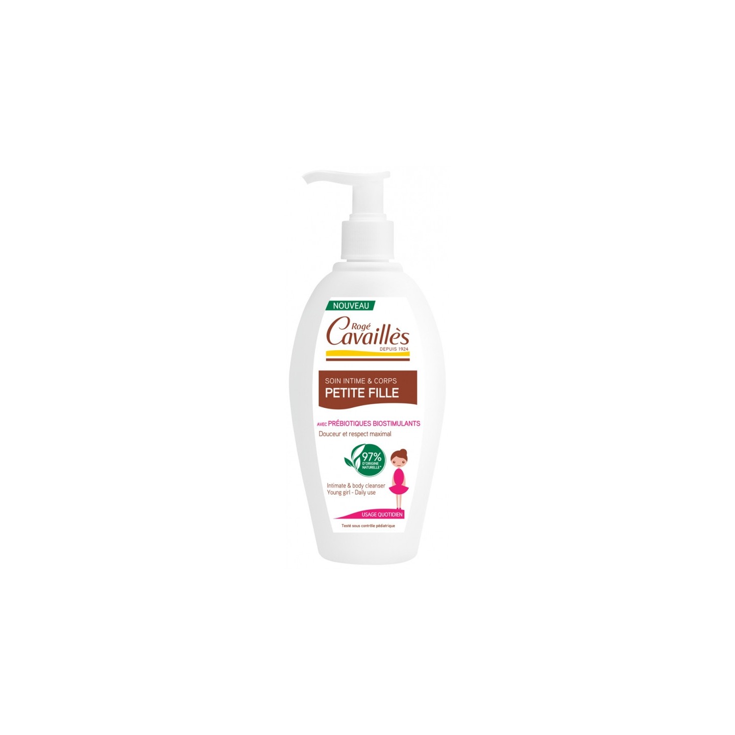 Rogé Cavaillès Soin toilette intime & corps pour petite fille - 250ml