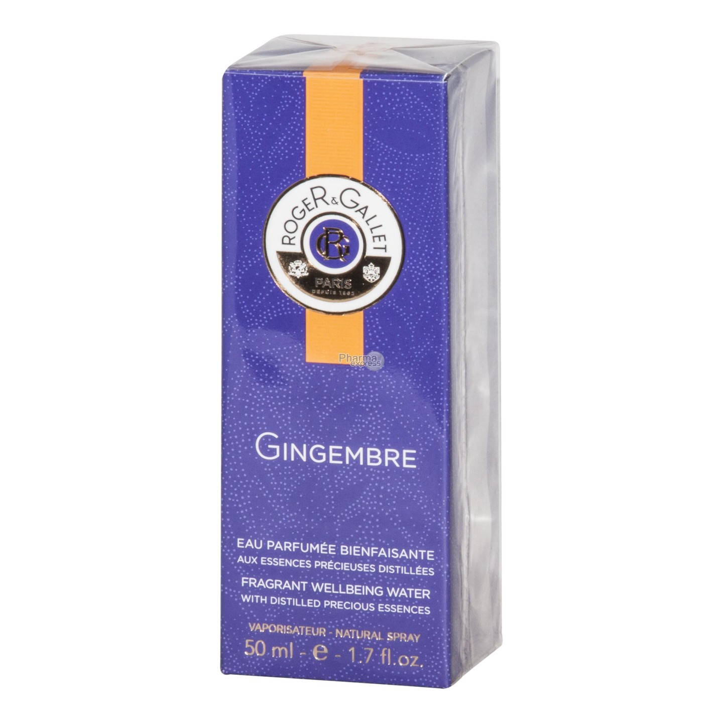 Roger & gallet eau parfumée gingembre 50 ml