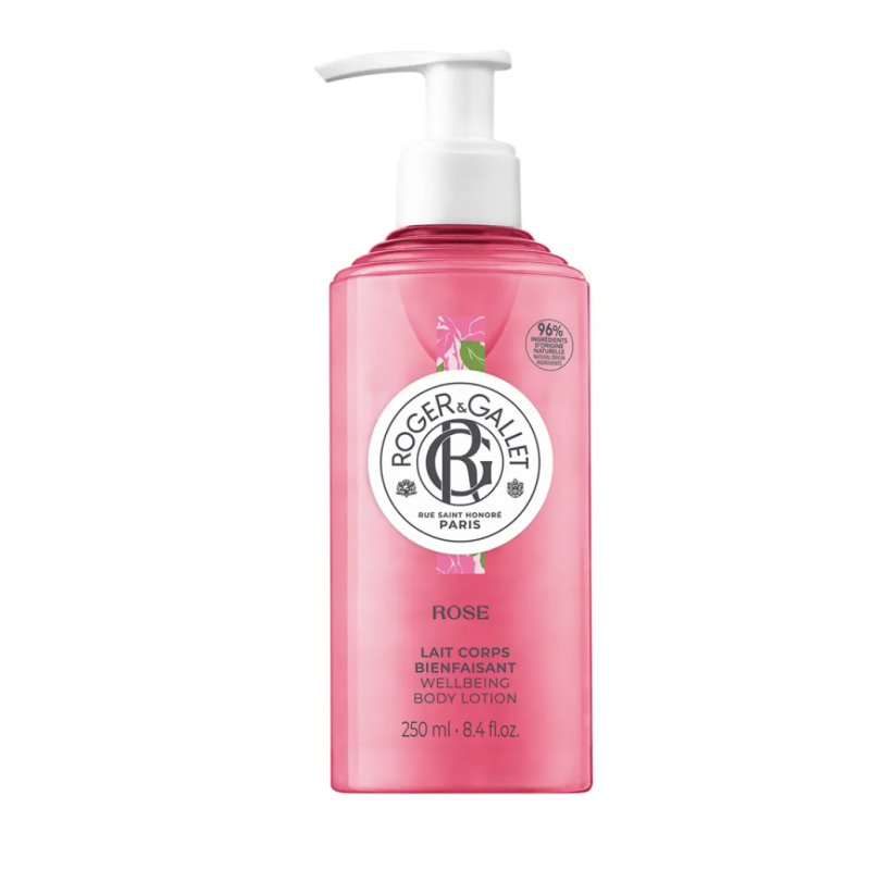 Roger & Gallet Rose Lait bienfaisant corps 250ml