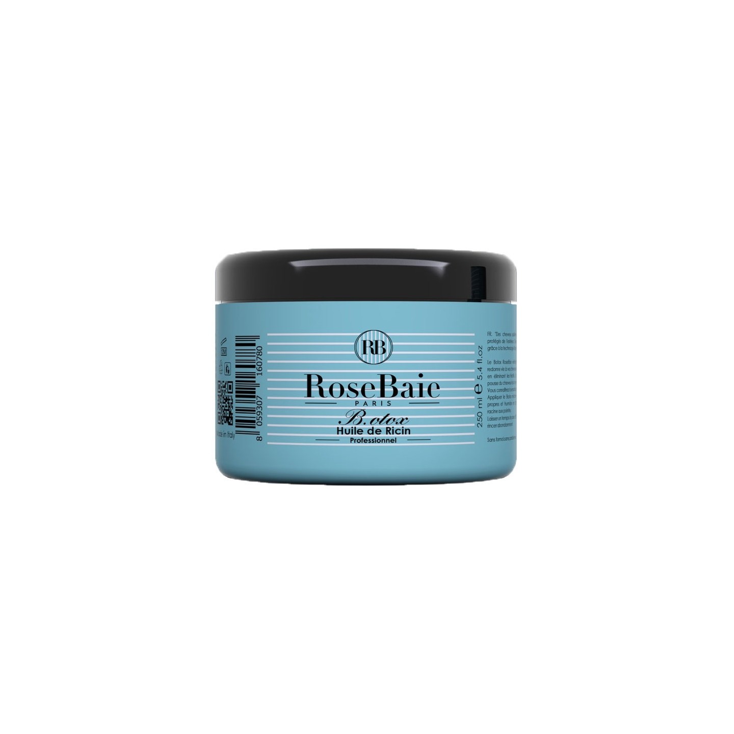 RoseBaie Botox capillaire à l’huile de ricin - 250ml