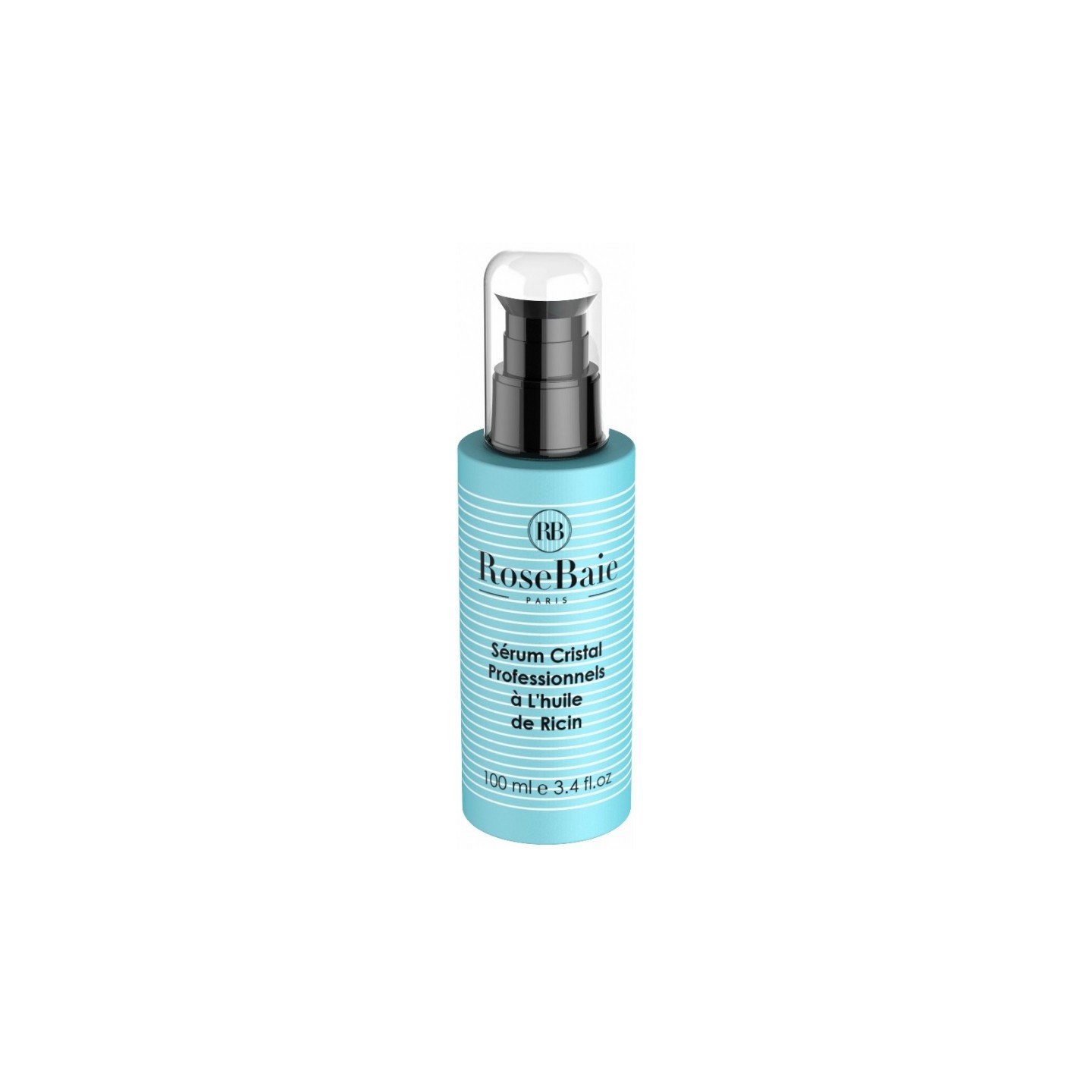 RoseBaie Sérum cristal professionnel à l’huile de ricin - 100ml