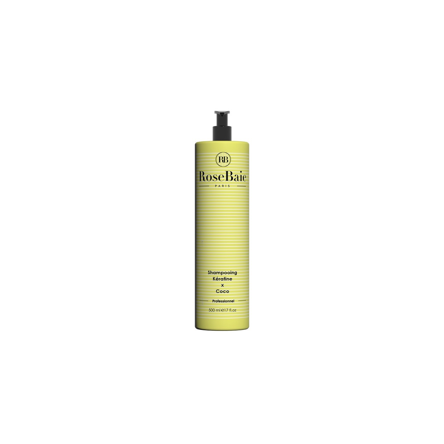 RoseBaie Shampoing kératine et huile de coco - 500ml