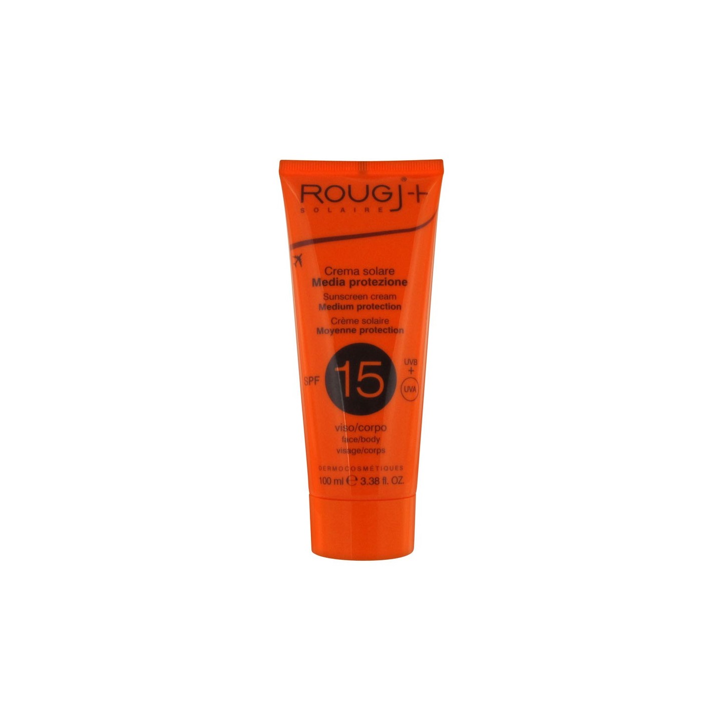 Rougj+ crème solaire SPF 15 - 100 ml