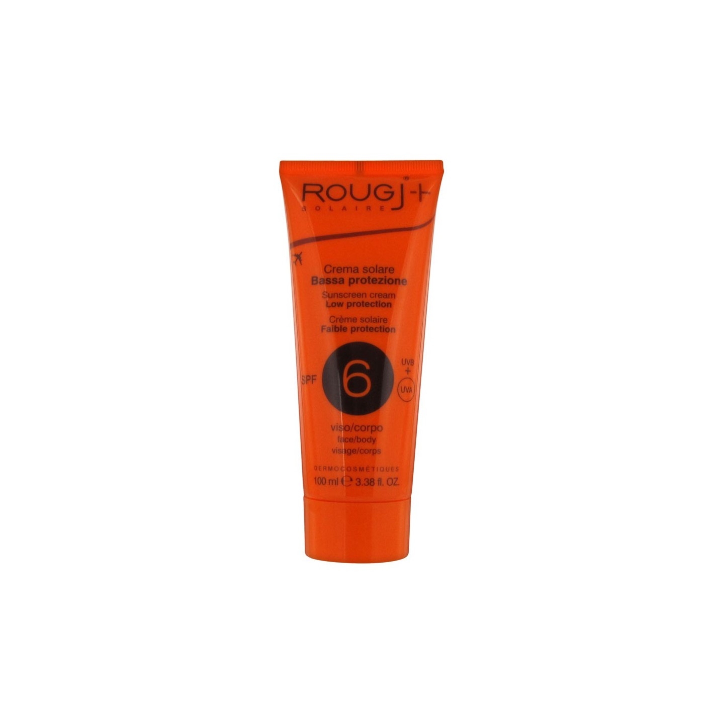 Rougj+ crème solaire SPF 6 - 100 ml