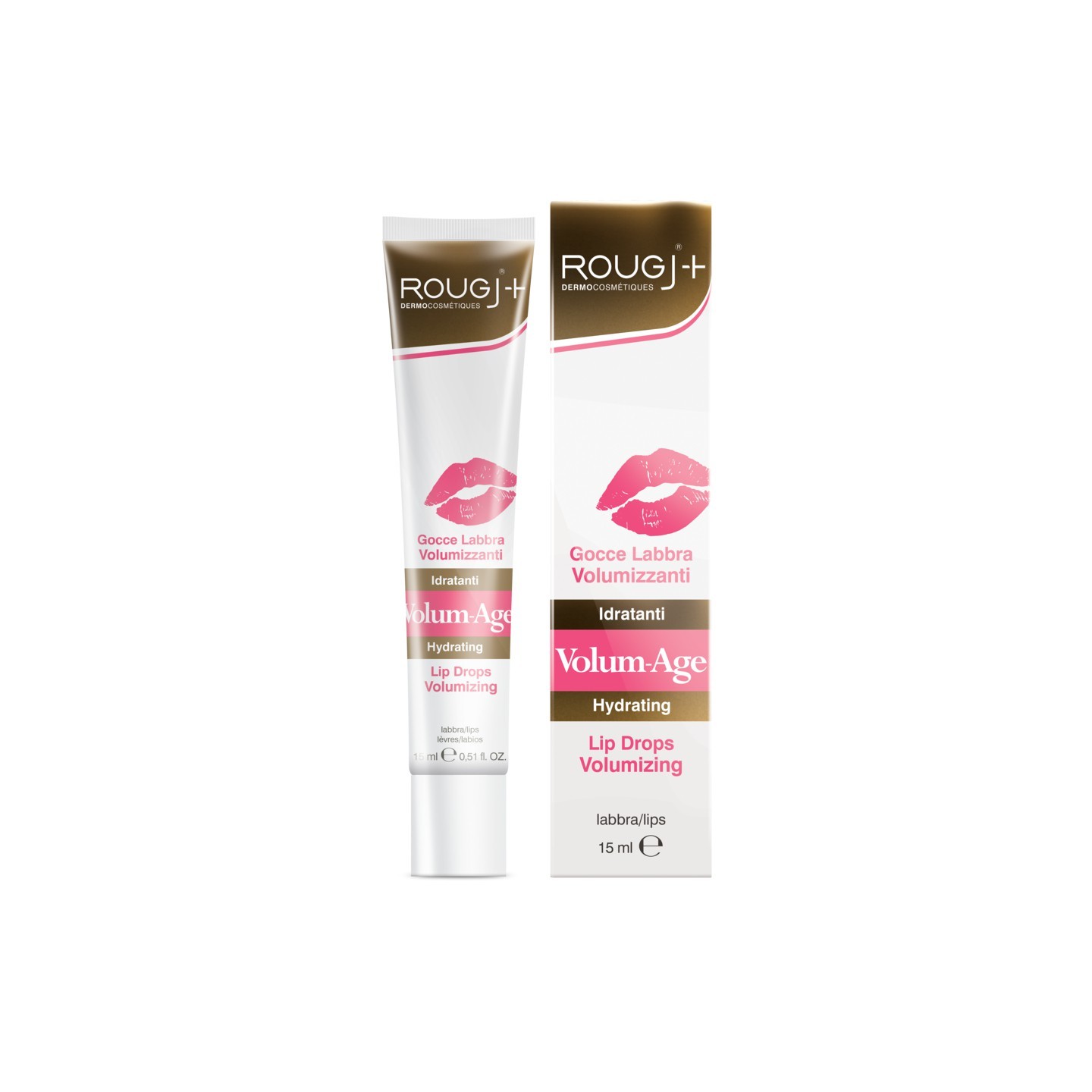 Rougj Gouttes lèvres effet volume 15ml